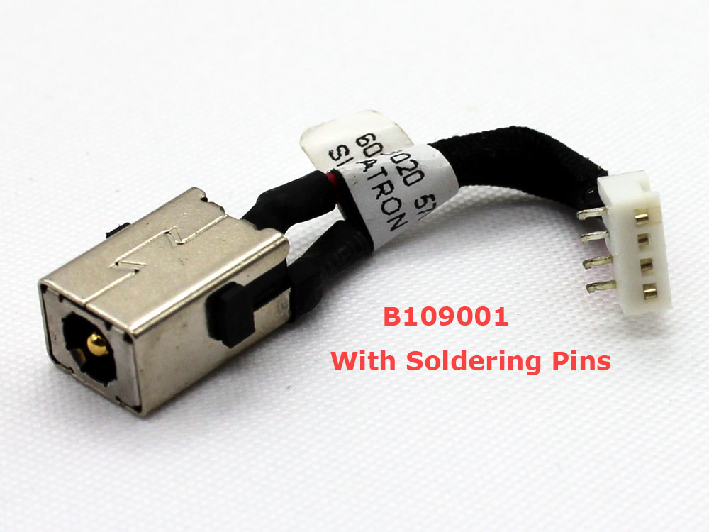 (image for) HP Compaq Mini 110 210 910 CQ10 Series NetBook 6017B020 5701 AC DC Power Jack Socket Connector Charging Port DC IN Cable Wire Harness